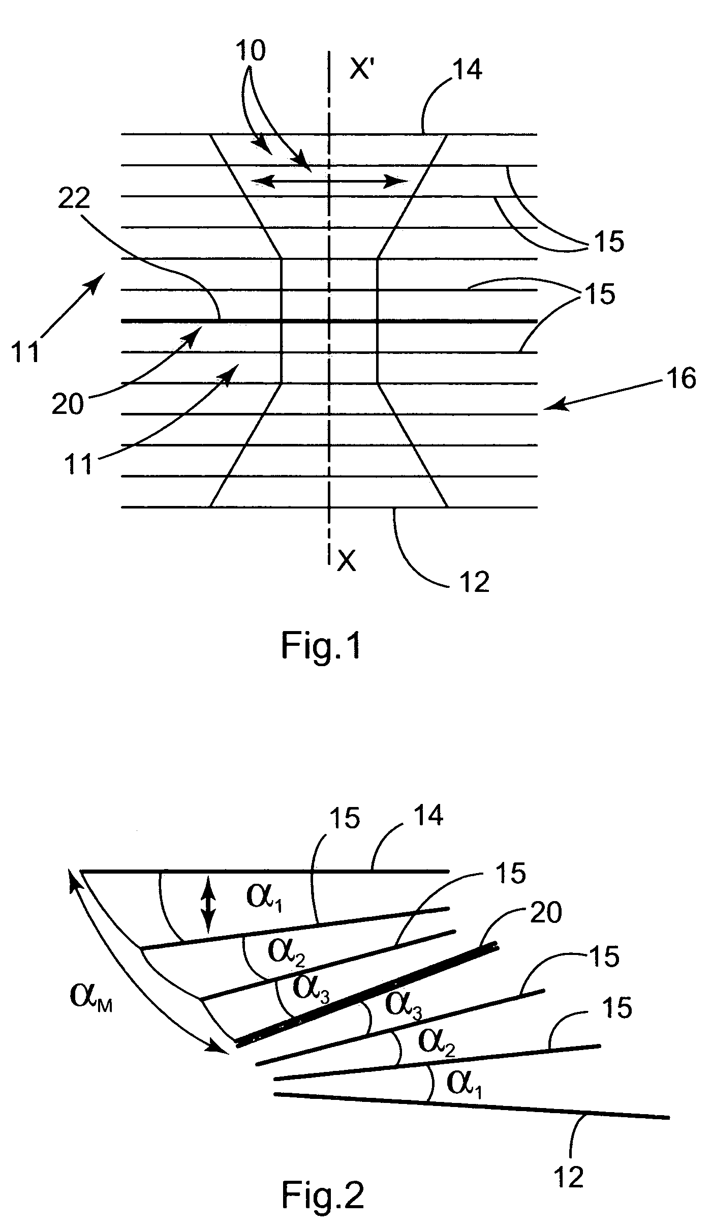 Floor for an intercommunication bellows between two cars