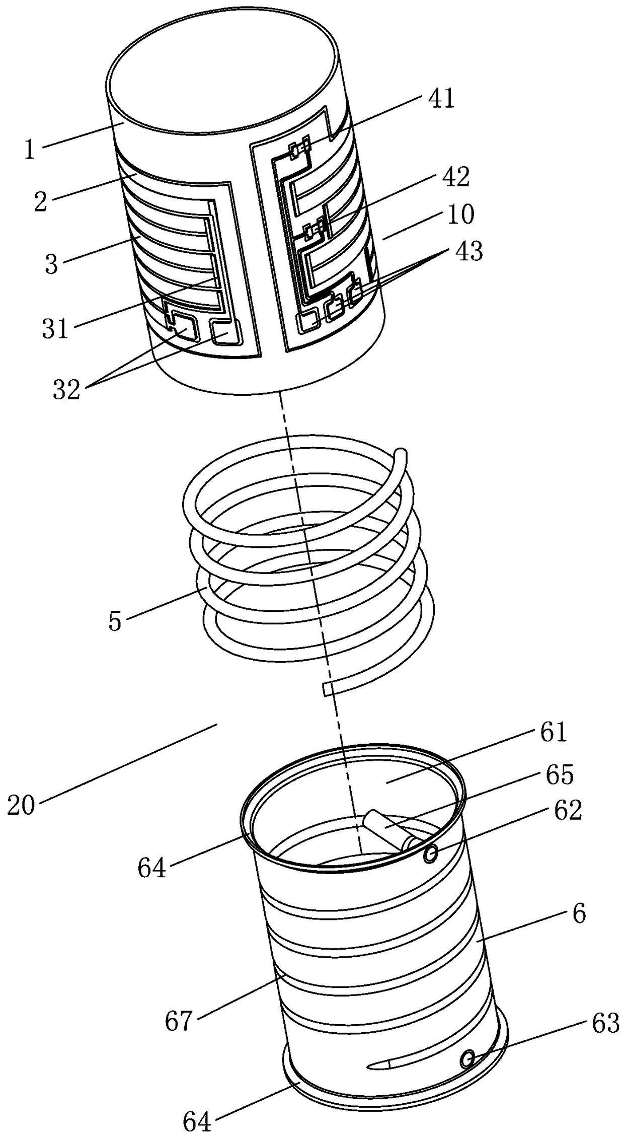 A liquid heating device