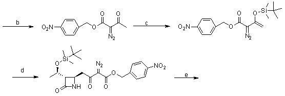 Synthesis method of panipenem and intermediates thereof