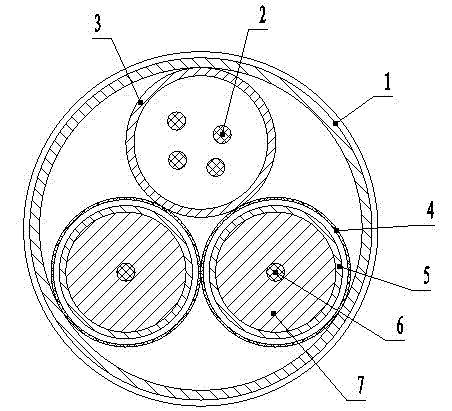 Seawater temperature profile BOTDA measuring method based on optical fiber Brillouin scattering principle