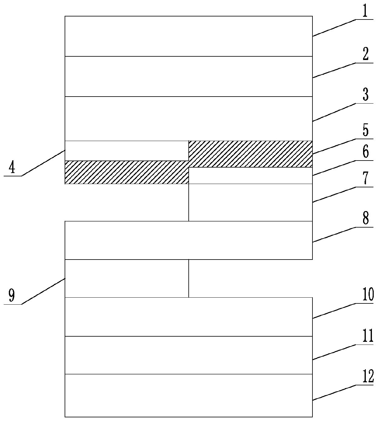 Variable local holographic intelligent anti-counterfeiting mark and preparation method thereof