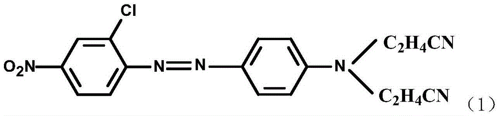 Disperse dye composition and disperse dye and preparation method and application thereof