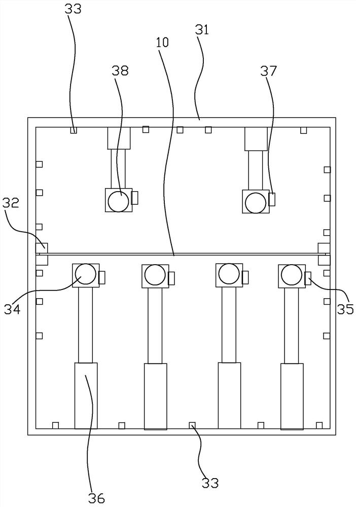 Efficient thermal forming food storage box production line