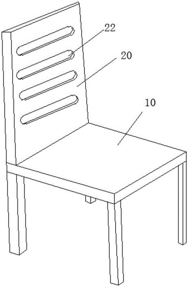 Safe moxibustion chair