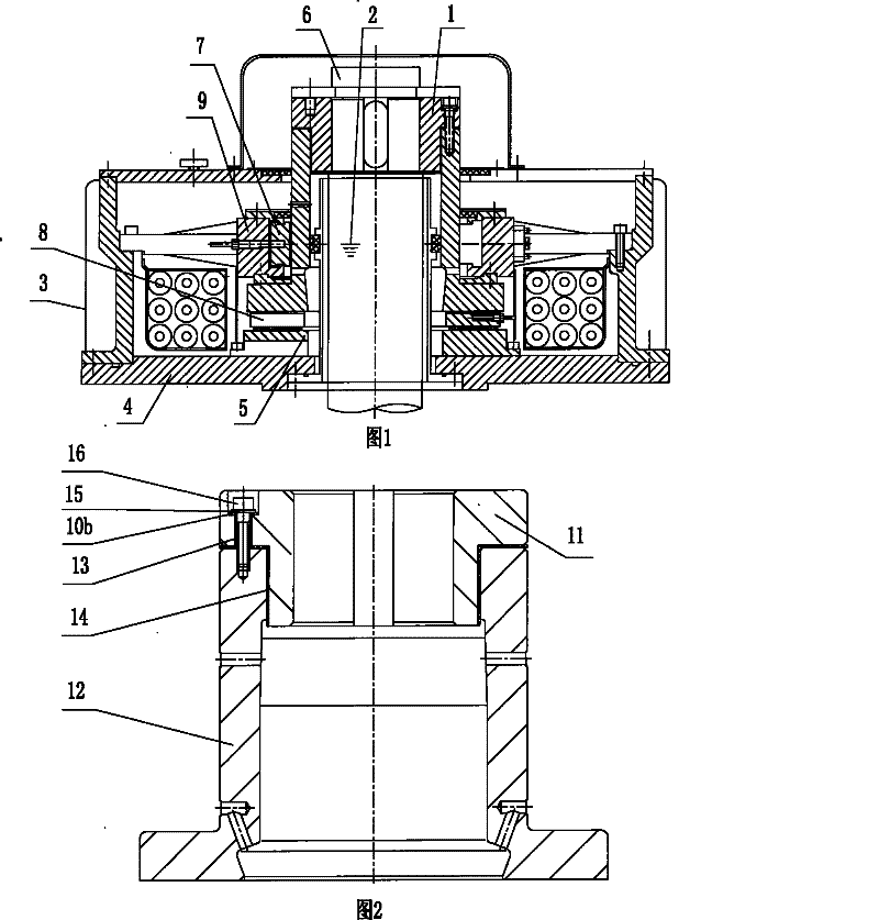 Insulation device of sliding bearing for vertical motor