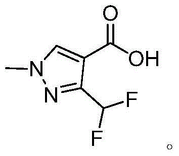 Preparation method of 3-(difluoromethyl)-1-methyl-1H-pyrazol-4-carboxylic acid