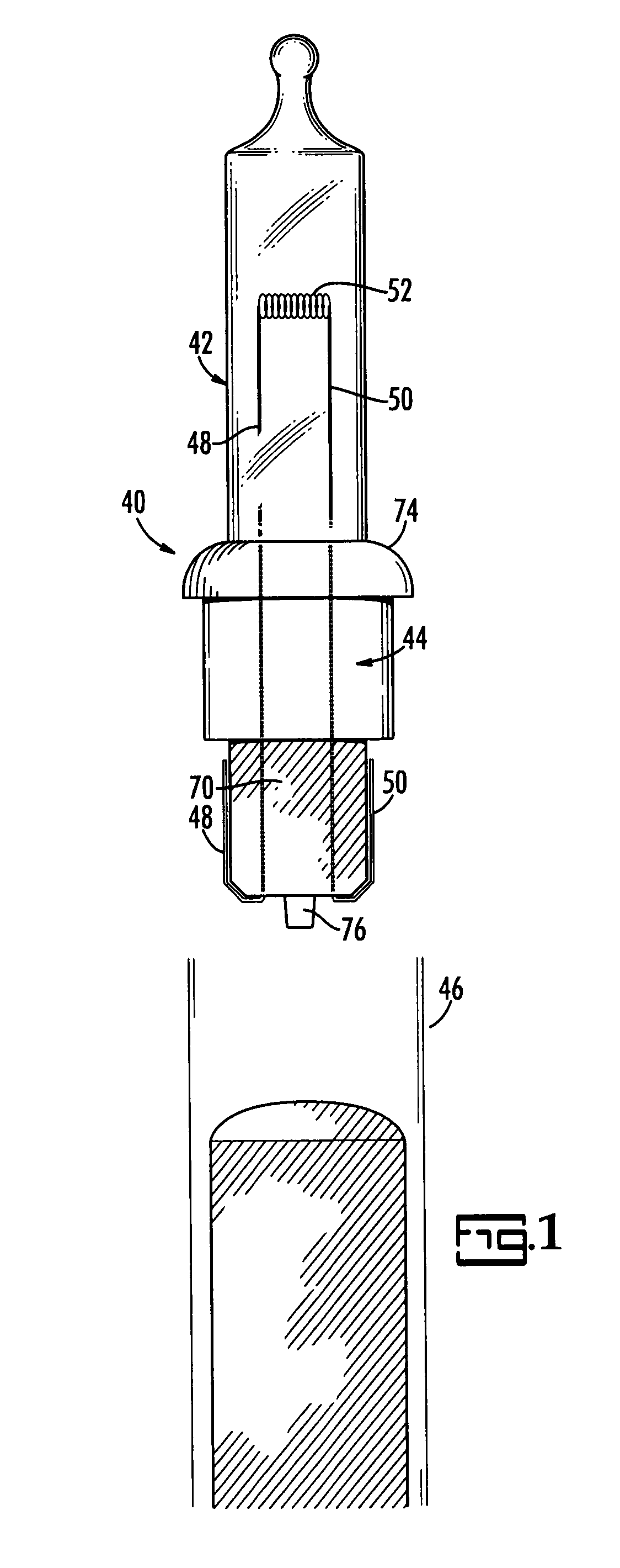 Mechanical shunt for use in a socket in a string of lights