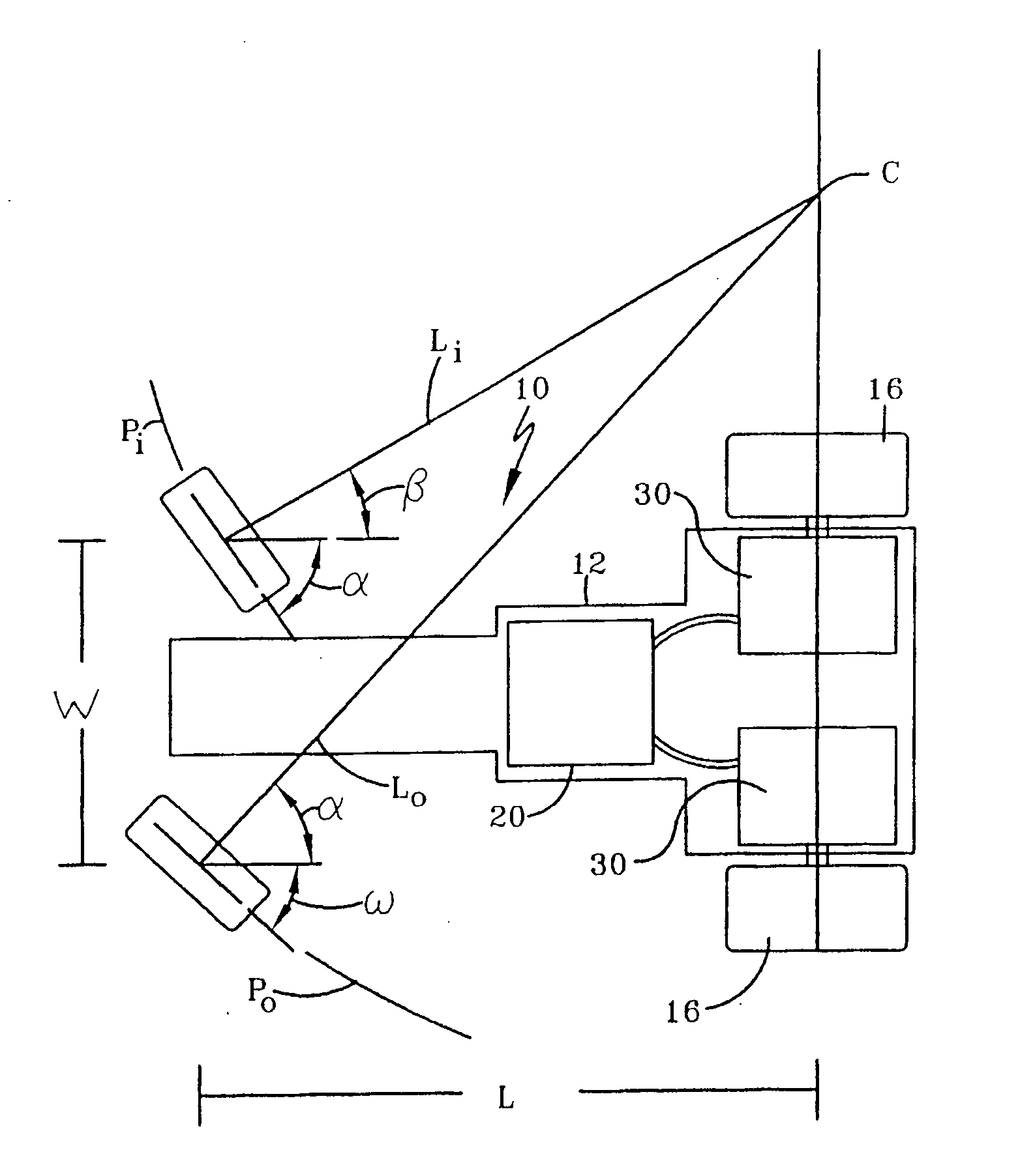 Steering systems, steering and speed coordination systems, and associated vehicles