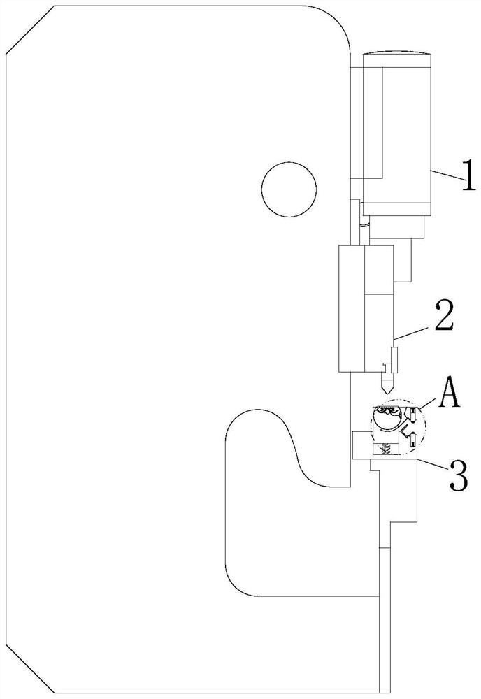 L-shaped aluminum profile arc bending die