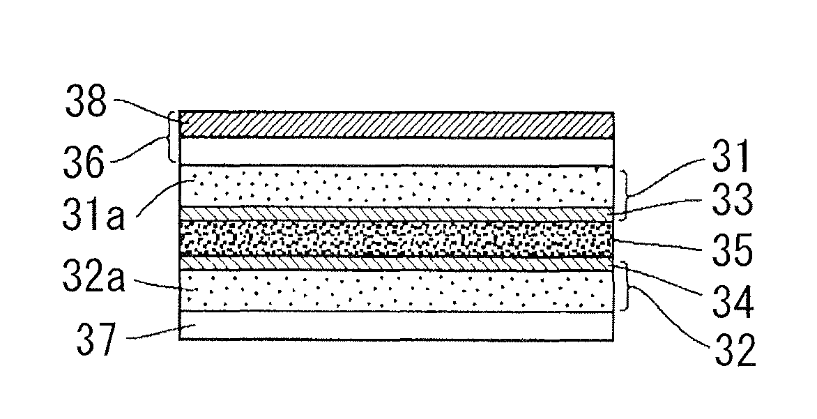 Clay thin film substrate, clay thin film substrate with electrode, and display device using the same