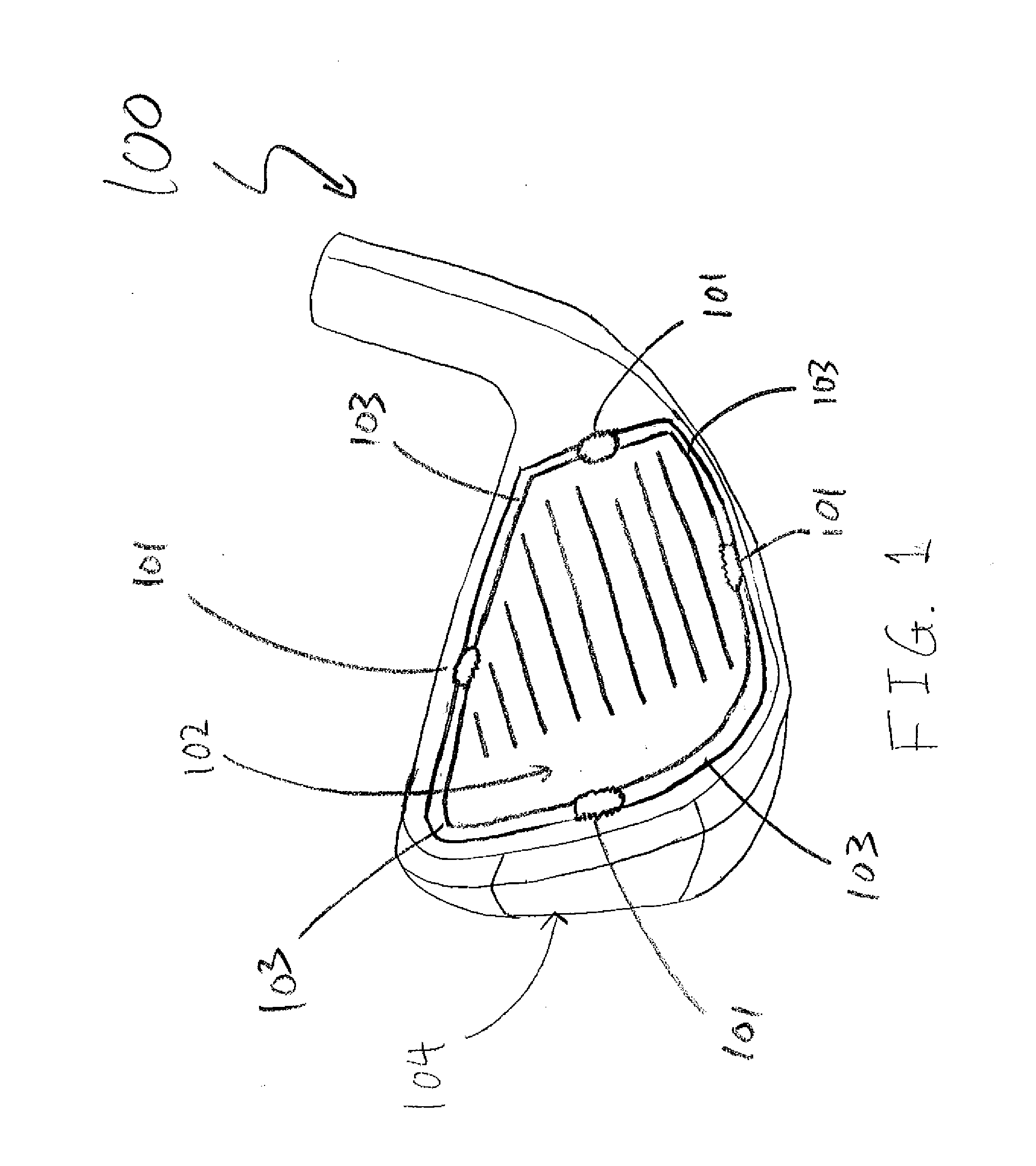 Golf club head with face insert