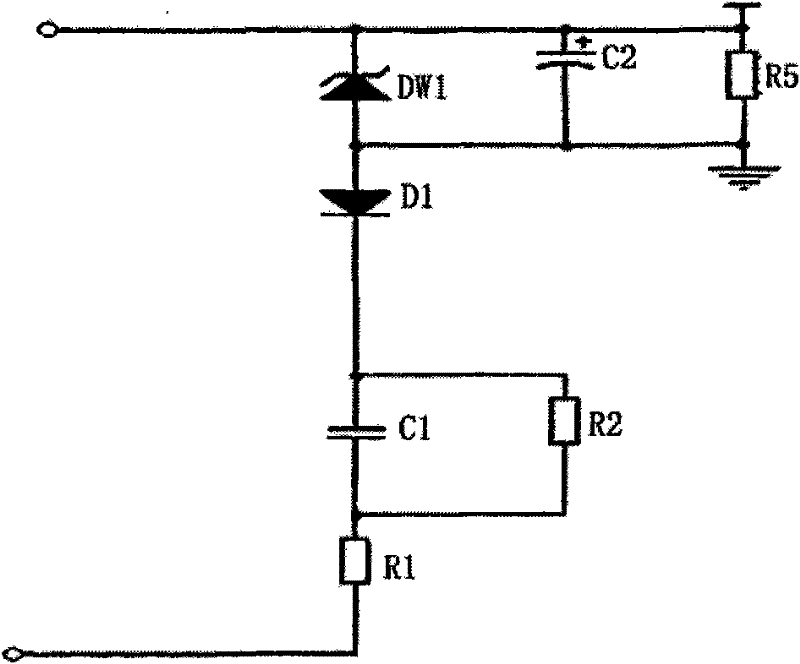 One key type brightness adjusting device