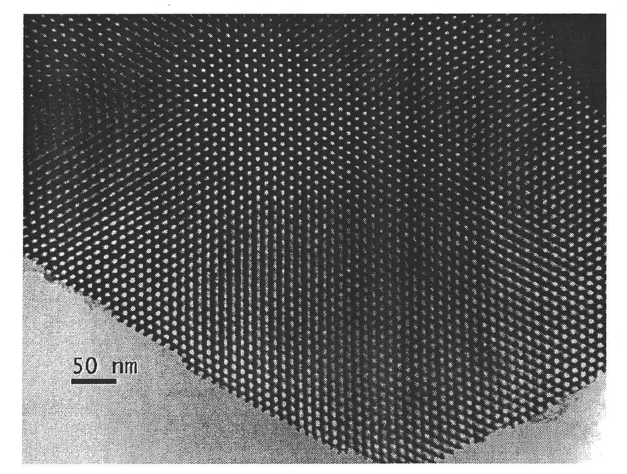 Preparation method of mass type formaldehyde sensor based on functionalized SBA-15