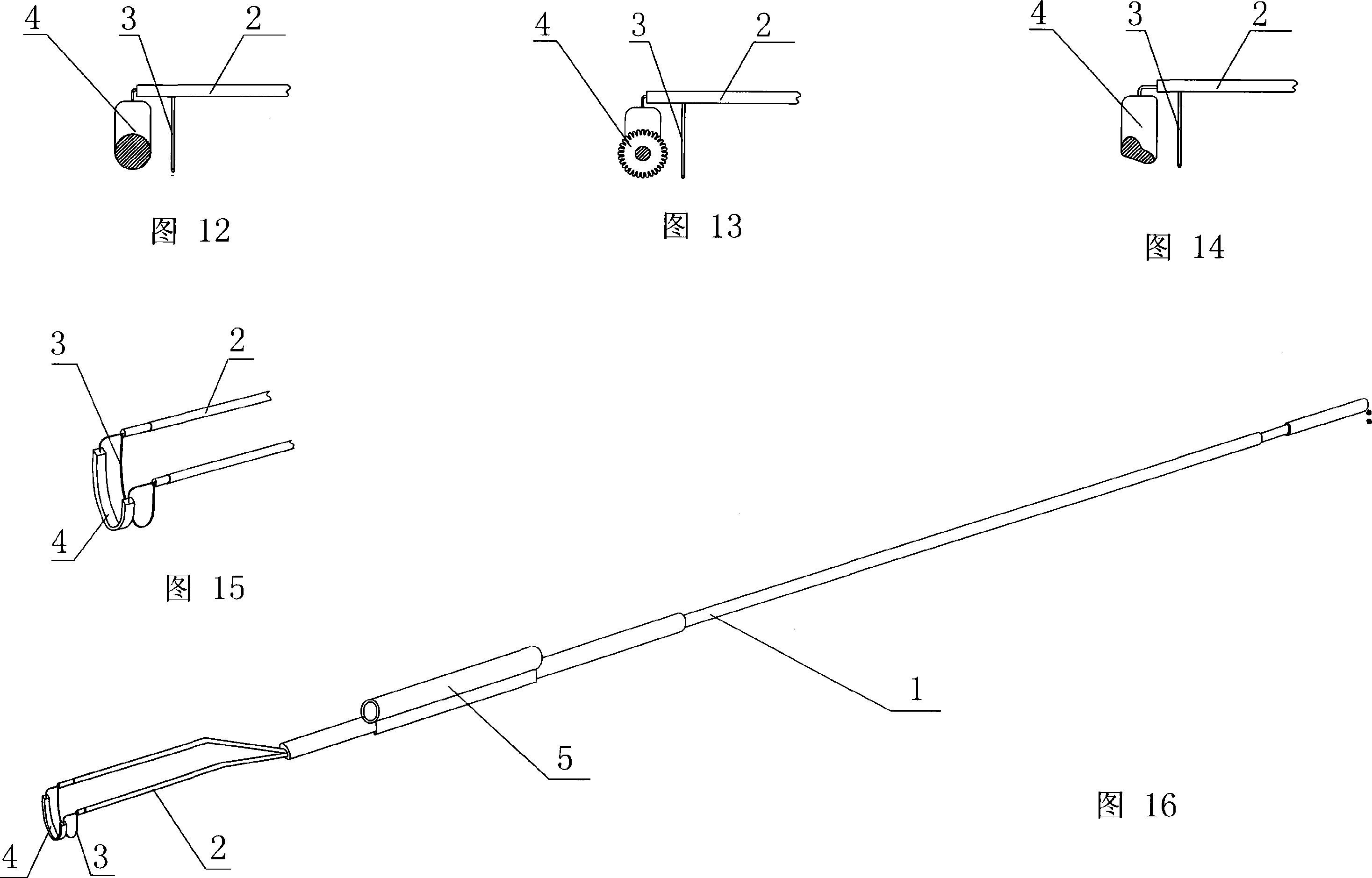 Combination type electric cutting knife of prostate