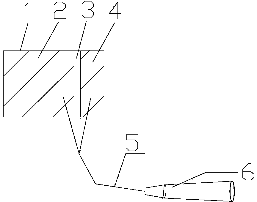 Ice coating monitoring system and method for fan blade based on piezoelectric materials