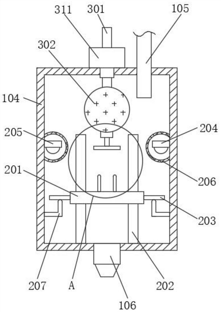 Permeation type automatic flower watering device