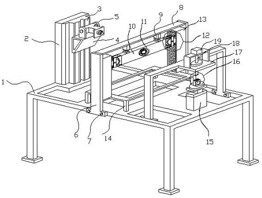 Machining equipment with multi-angle adjustment function for metal pipe bending