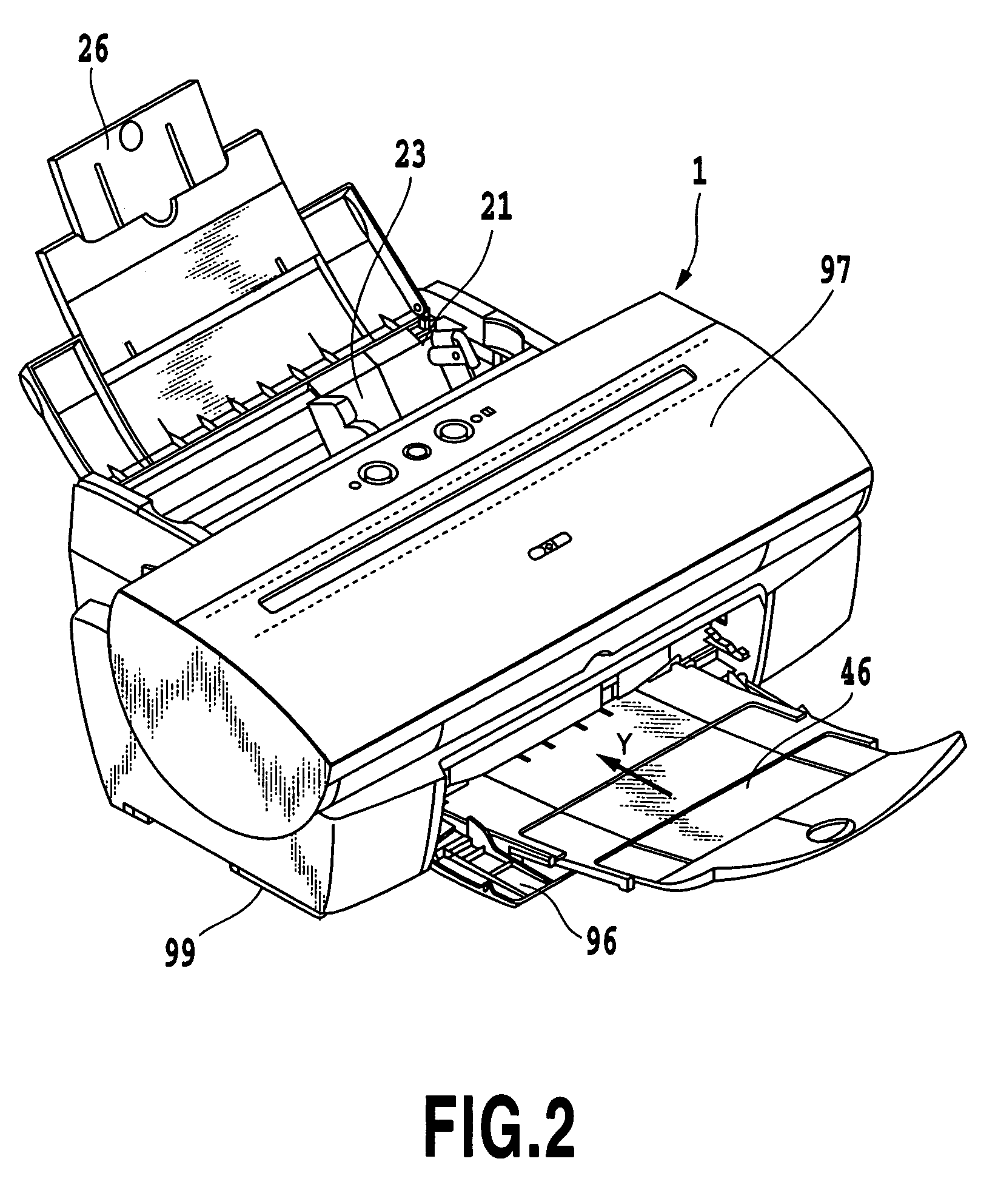 Ink jet printing apparatus and ink jet printing method