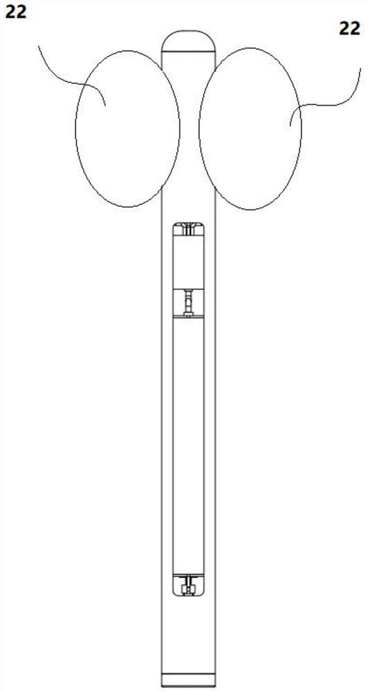 Tissue pushing and pressing expansion sheath plate