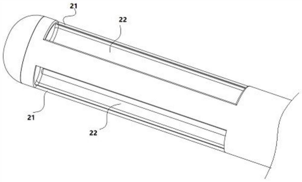 Tissue pushing and pressing expansion sheath plate