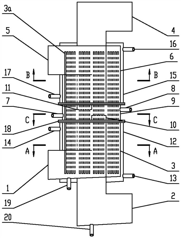 All-season white smoke eliminating and smoke waste heat deep recycling system