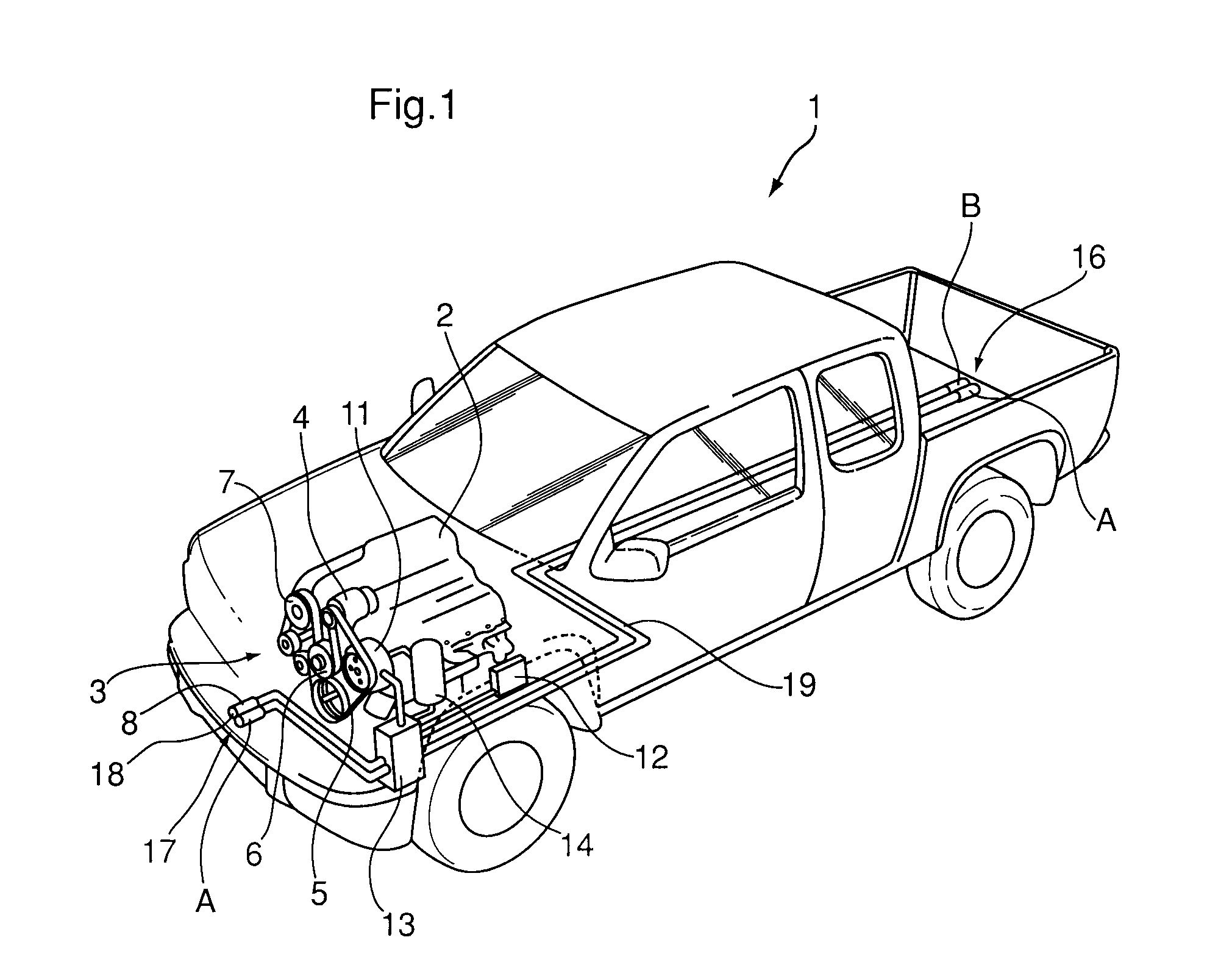 Vehicle auxiliary hydraulic system