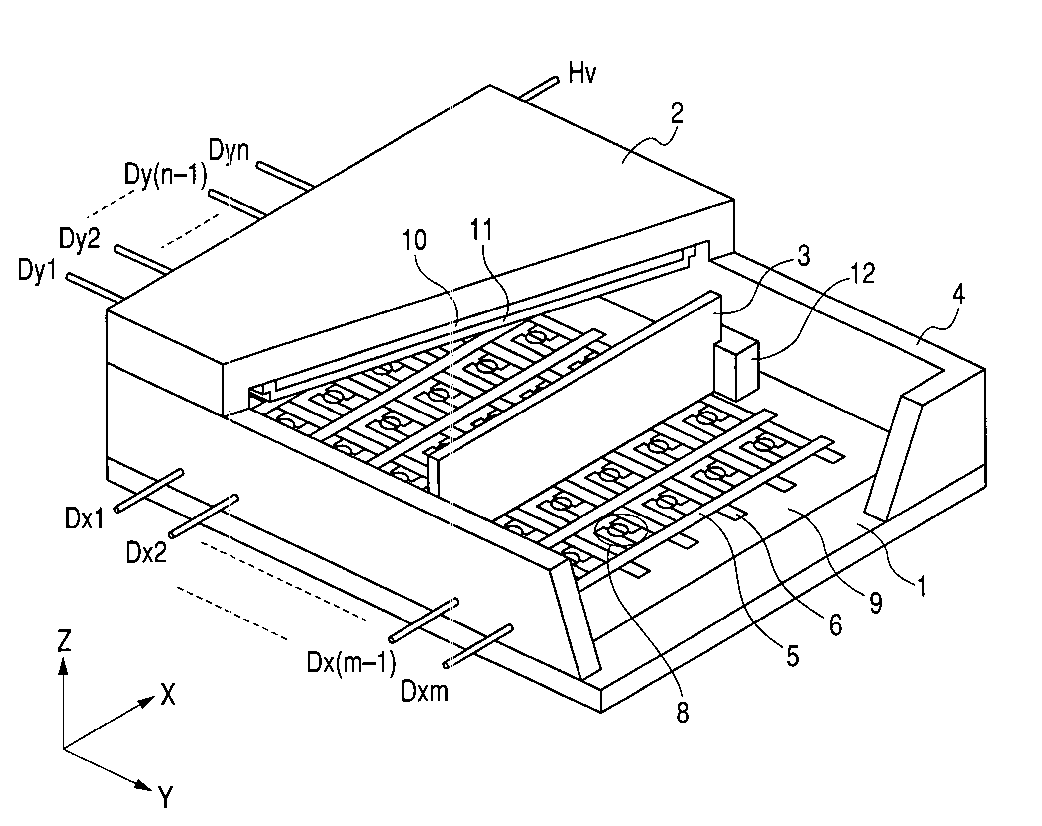 Surface conduction electron emitter display