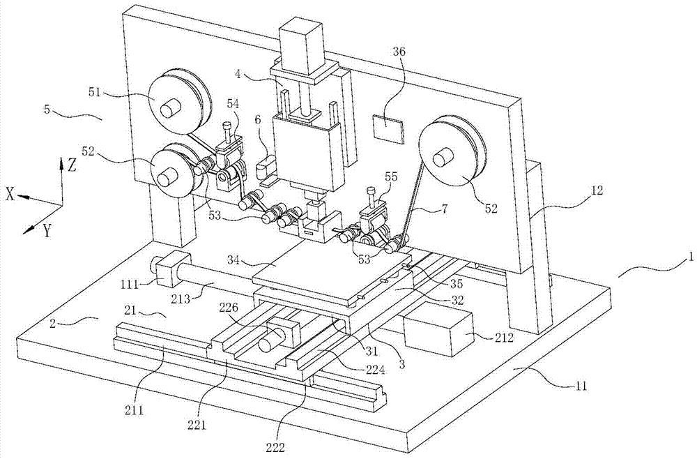 Automatic stamping and laminating machine