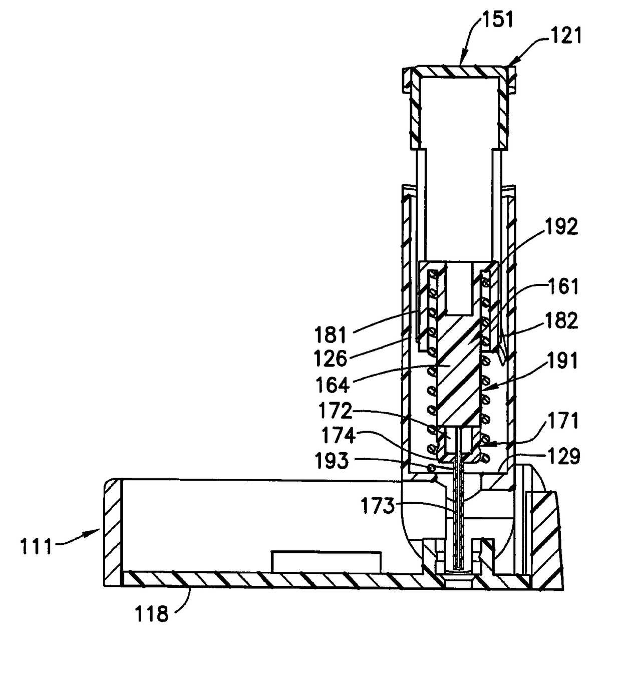 Folding inserter for drug delivery infusion set