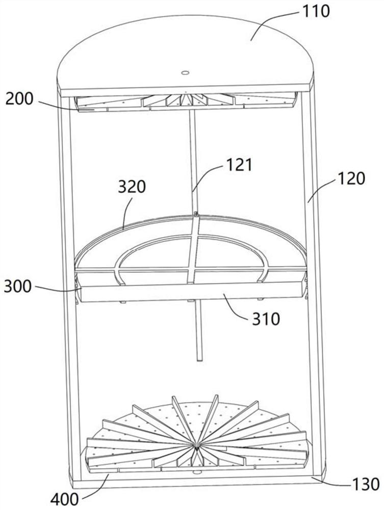 Water cold storage system based on phase change energy storage cold storage tank