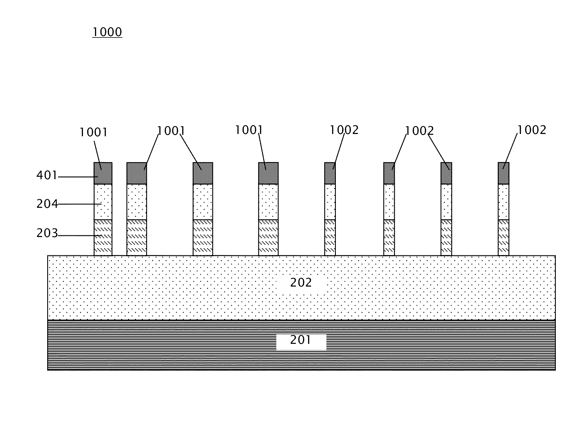 Fin field effect transistor with variable channel thickness for threshold voltage tuning