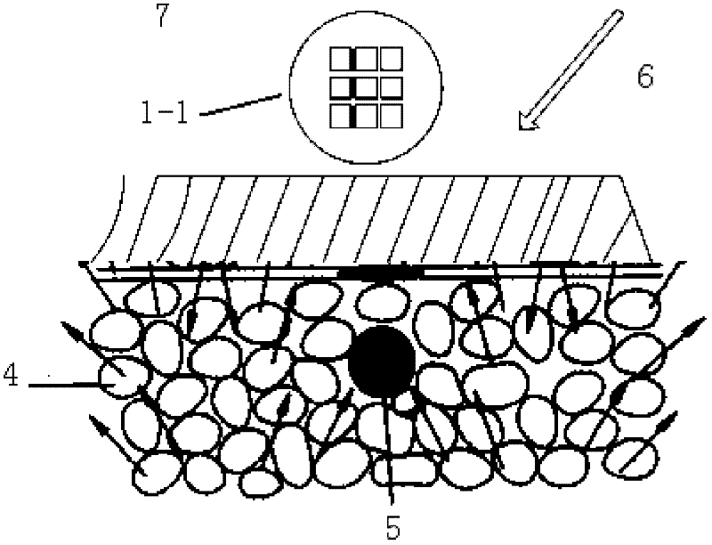 Method for improving definition of body surface veins and vein puncture observation instrument