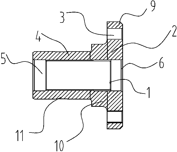 Axle shaft tube structure