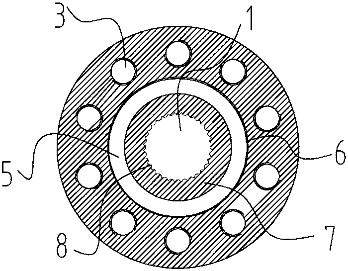 Axle shaft tube structure