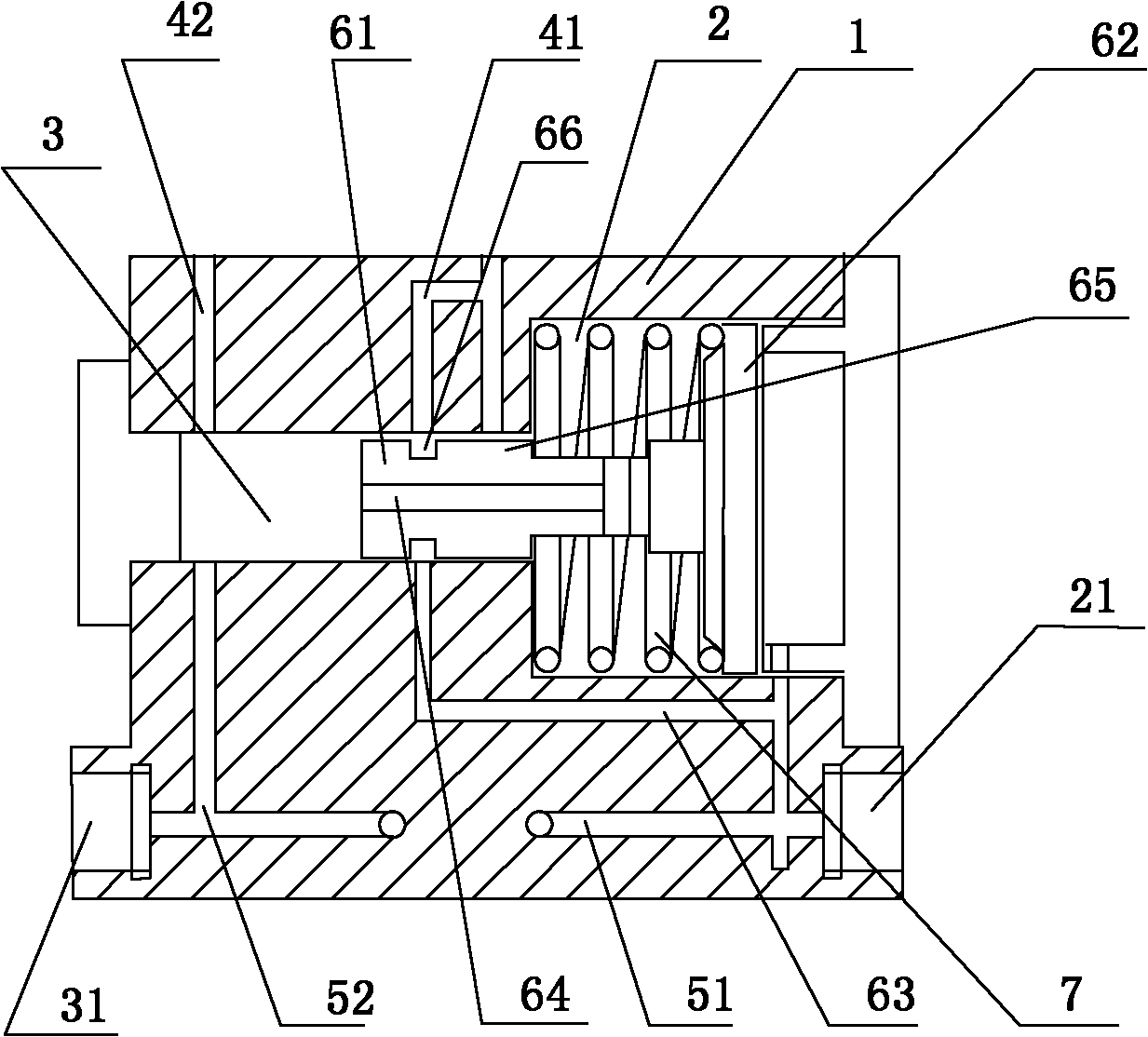 Flow transmitter provided with double differential pressure sensors and pressure difference measurement method