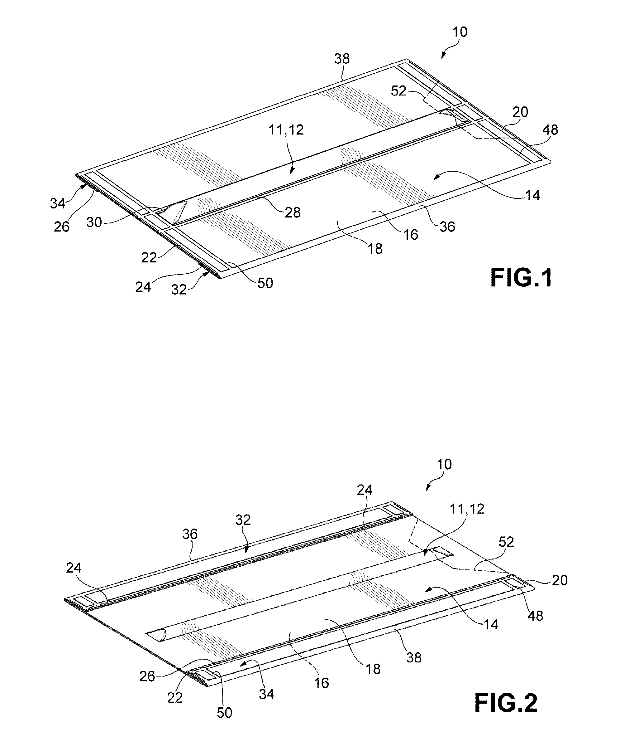 Supply packs and methods and systems for manufacturing supply packs