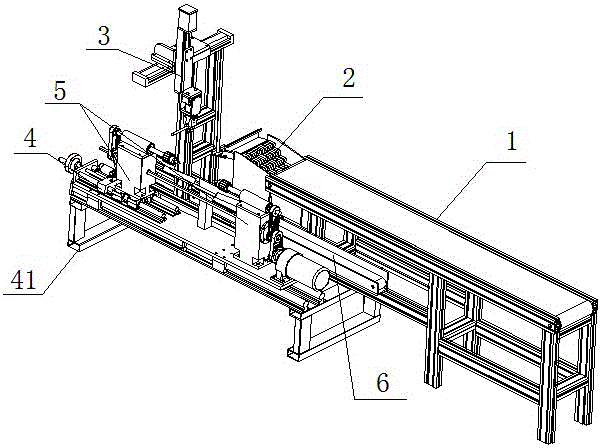 Intelligent full-automatic high-frequency quenching machine