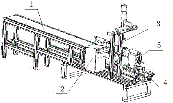 Intelligent full-automatic high-frequency quenching machine