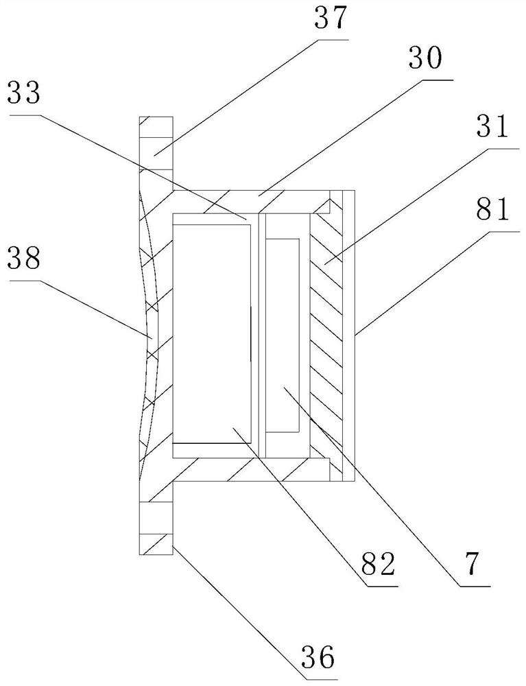 External damage prevention visual monitoring device for electric power communication optical cable line