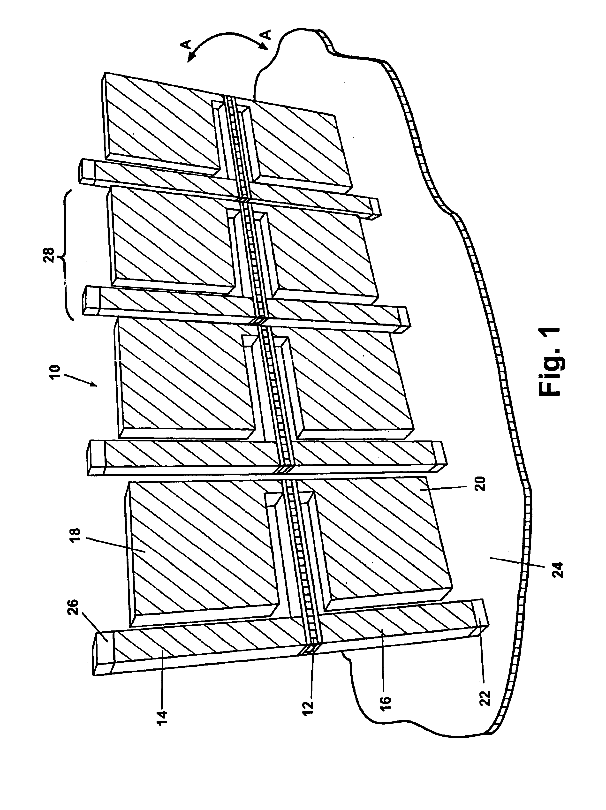 Multi-frequency piezoelectric energy harvester