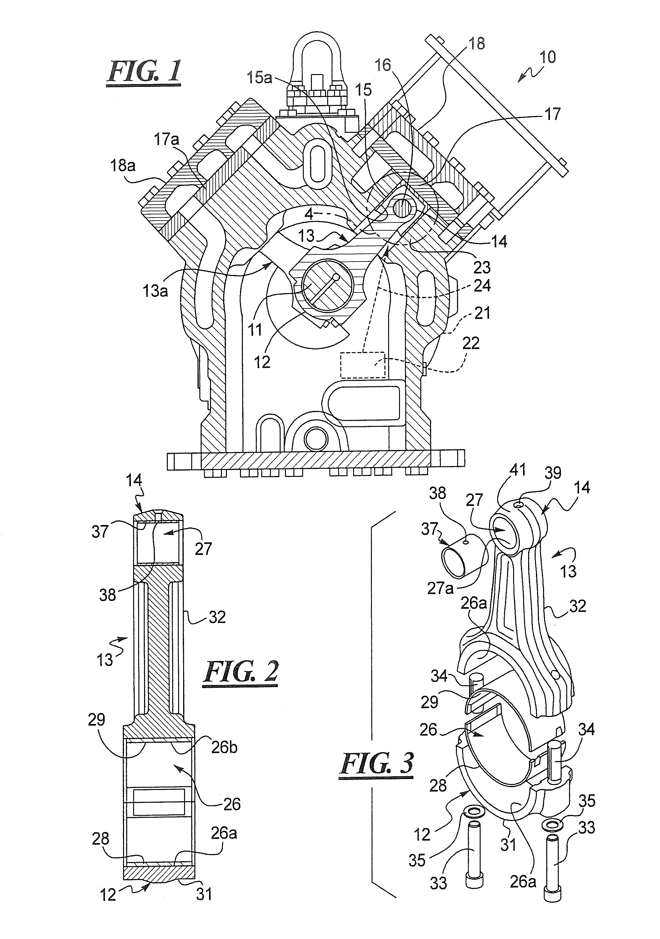 Reciprocating Compressor Wrist Pin Bearing and Lubrication Passageway