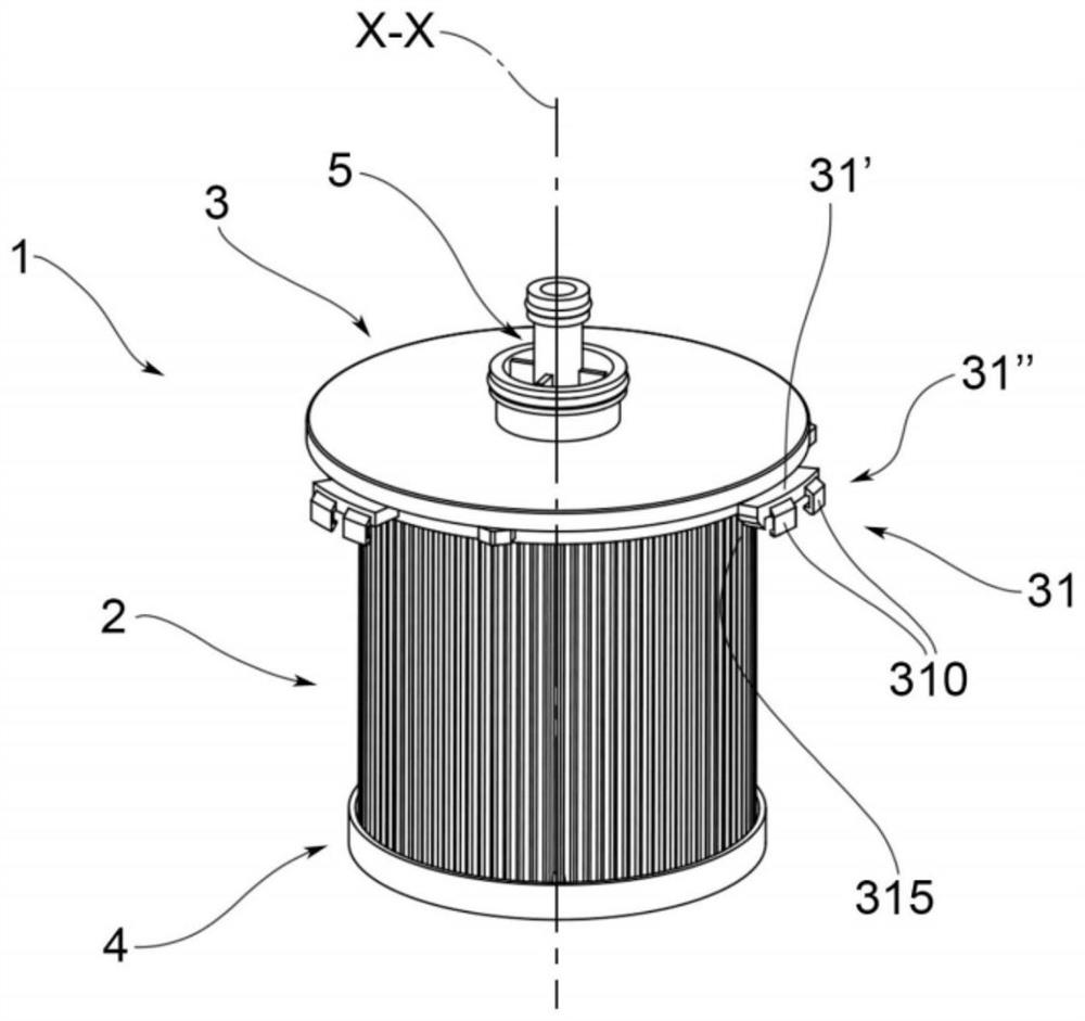 Filter element, fluid filter assembly and assembly method thereof