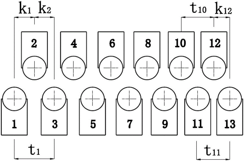 Straightening process for wedge-shaped plate