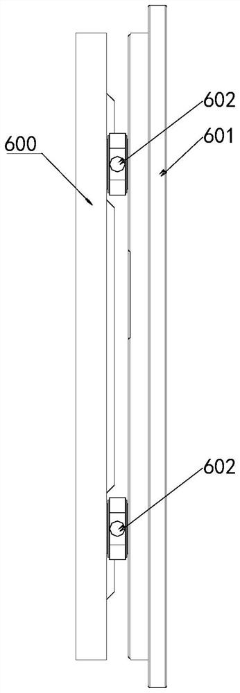 Space on-orbit centrifugal machine stator supporting assembly and centrifugal machine