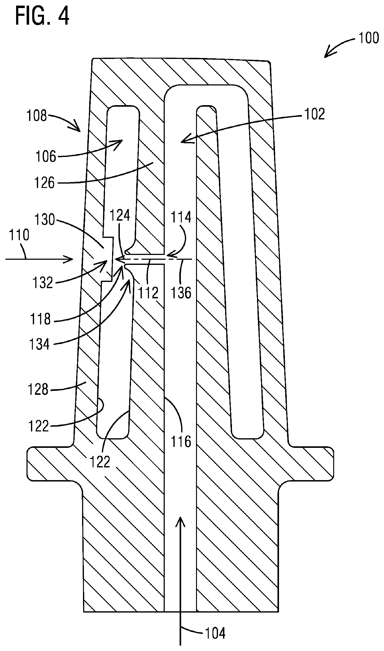 Manufacturing aligned cooling features in a core for casting