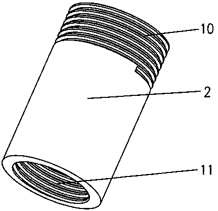 High-efficiency rock-breaking combination tool with punching-and-rotating scraping-and-cutting stepping function