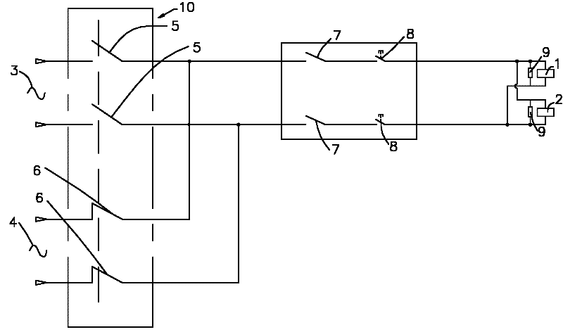 Manual rescue device of motor driven elevator