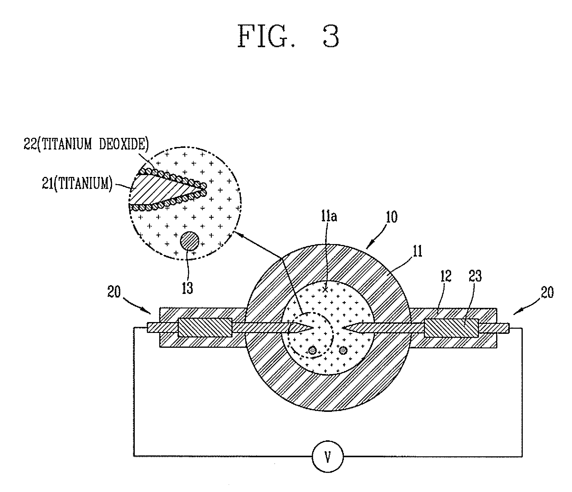 Sulfur lamp having electrodes