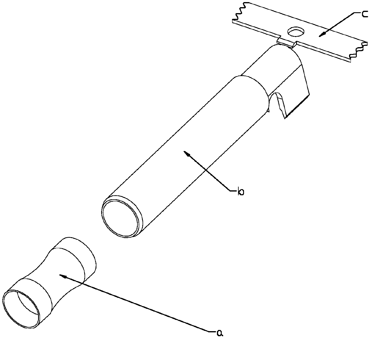 Drum spring and insertion sleeve automatic assembling machine with rejecting function