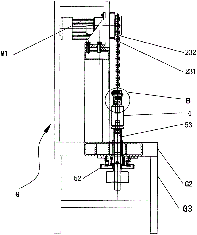 Lifting chain single-ring bending force testing machine